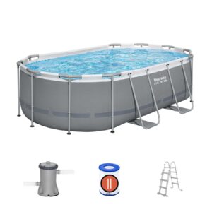 Piscina desmontable ovalada Steel Pro MAX 4,27m x 2,50m x 1m