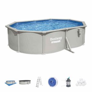 Piscina desmontable ovalada acero Hydrium 5,00m x 3,66m x 1,22m