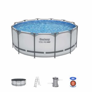 Conjunto de Piscina Desmontable Steel Pro MAX Bestway 3.66 m x 1.22 m