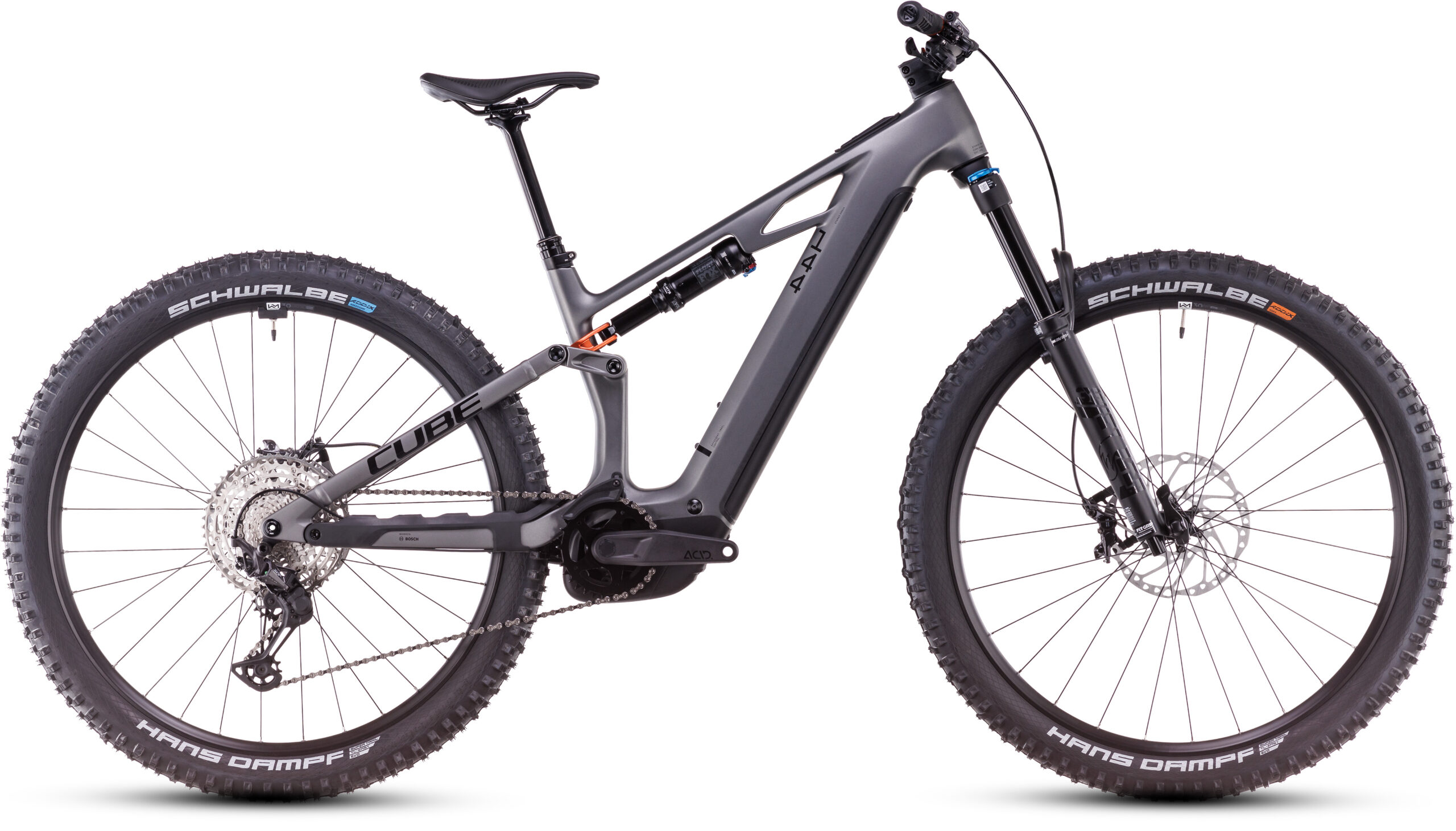 Cube Stereo Hybrid ONE44 HPC SLX 800 Gris y Naranja